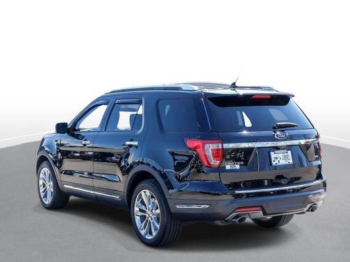 SHADOW BLACK 2018 Ford Explorer Limited