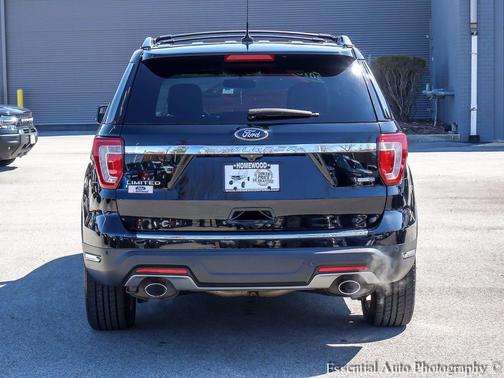 SHADOW BLACK 2018 Ford Explorer Limited