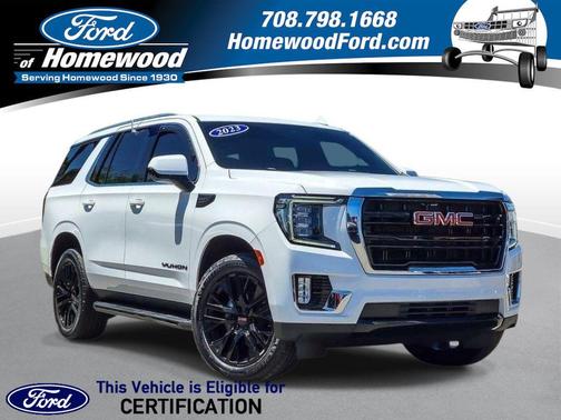 Summit White 2023 GMC Yukon SLE