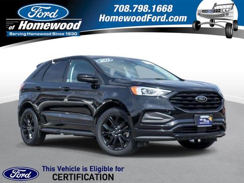 AGATE BLACK METALLIC 2023 Ford Edge SE