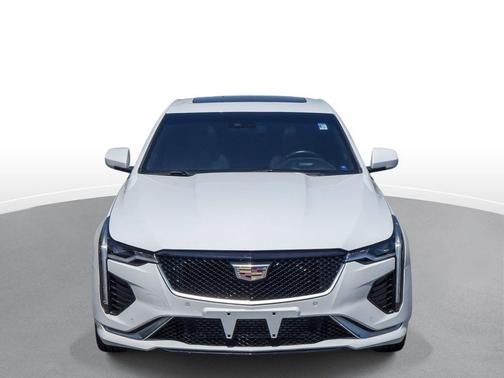 Summit White 2021 Cadillac CT4 Premium Luxury