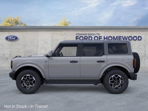 Avalanche Gray 2026 Ford Bronco Outer Banks