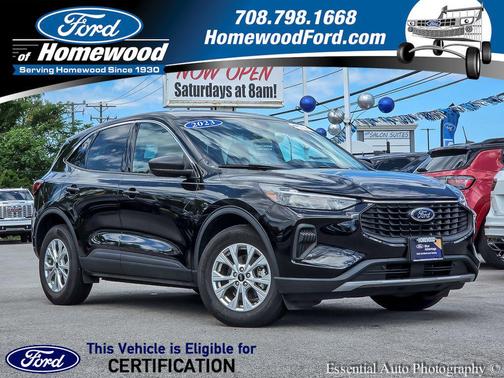AGATE BLACK METALLIC 2023 Ford Escape Active