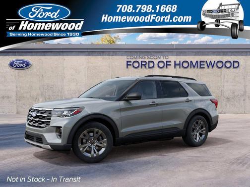 Avalanche Gray 2027 Ford Explorer Active