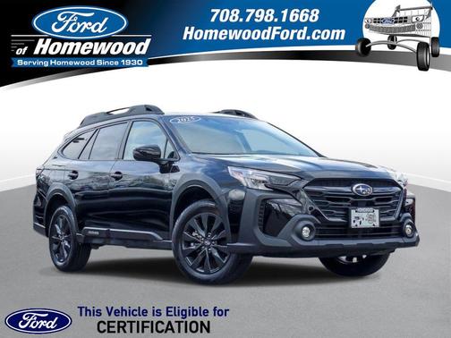 Crystal Black Silica 2025 Subaru Outback Onyx Edition