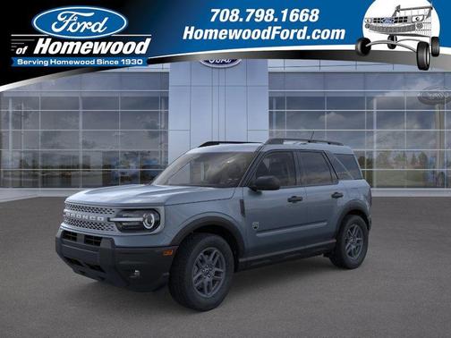 AZURE GRAY METALLIC TRI-COAT 2026 Ford Bronco Sport Big Bend