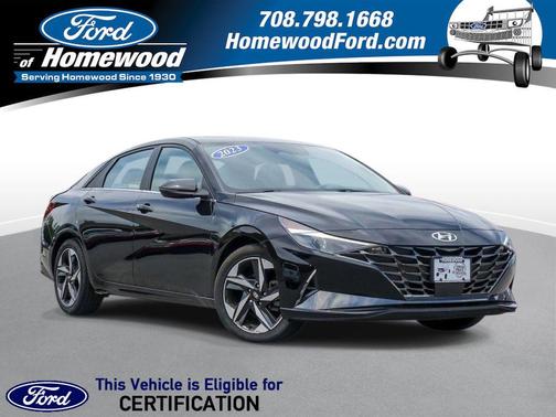 Phantom Black 2022 Hyundai ELANTRA SEL