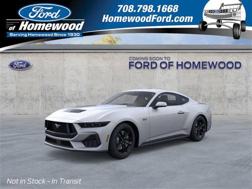 ICONIC SILVER METALLIC 2026 Ford Mustang GT
