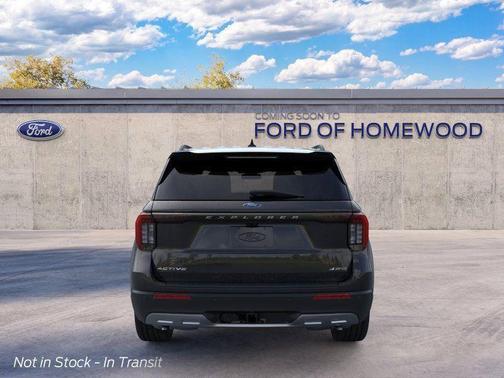 Agate Black Metallic 2026 Ford Explorer Active