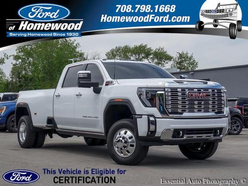 Summit White 2025 GMC Sierra 3500 Denali