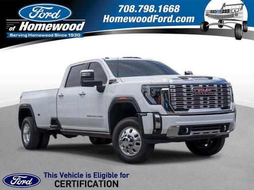 Summit White 2025 GMC Sierra 3500 Denali