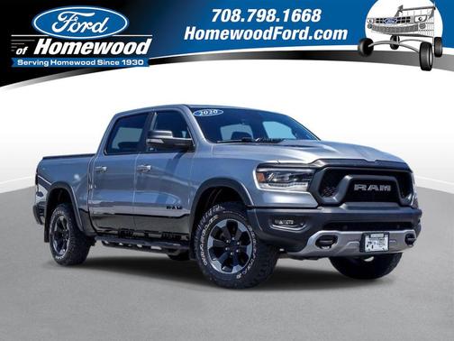 Billet Silver Metallic Clearcoat 2020 RAM 1500 Rebel