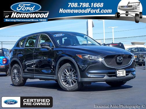 Jet Black Mica 2020 Mazda CX-5 Sport