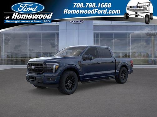 Antimatter Blue Metallic 2026 Ford F-150 Lariat