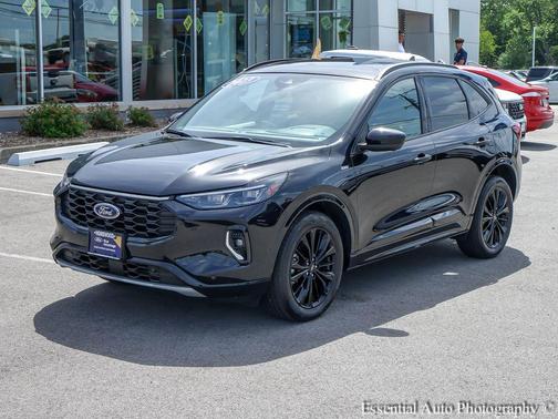 Agate Black Metallic 2023 Ford Escape ST-Line Elite