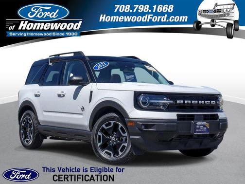 OXFORD WHITE 2021 Ford Bronco Sport Outer Banks