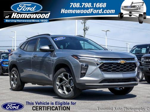 Sterling Gray Metallic 2025 Chevrolet Trax LT