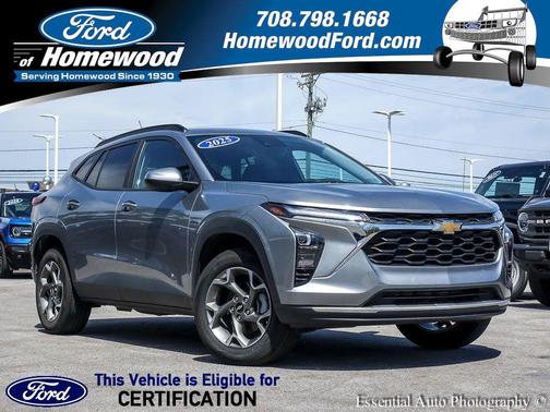 Sterling Gray Metallic 2025 Chevrolet Trax LT