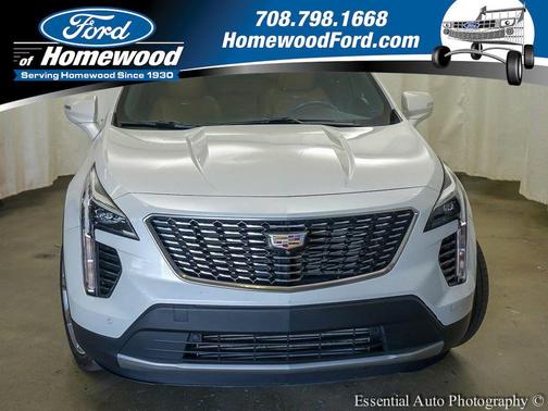 Crystal White Tricoat 2022 Cadillac XT4 Premium Luxury