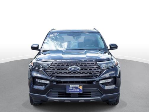 Agate Black Metallic 2022 Ford Explorer XLT