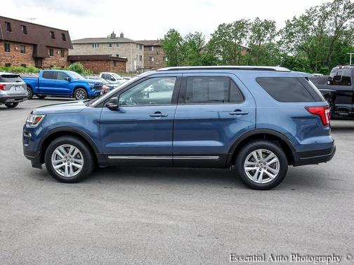 BLUE METALLIC 2019 Ford Explorer XLT