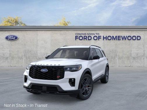 STAR WHITE MET TRI-COAT 2026 Ford Explorer ST