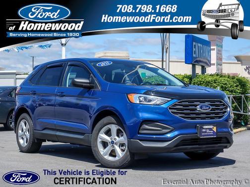 ATLAS BLUE 2021 Ford Edge SE