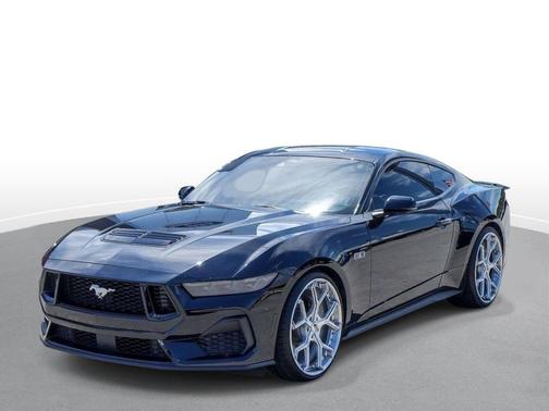 SHADOW BLACK 2025 Ford Mustang GT Premium
