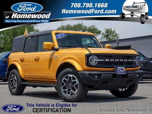 CYBER ORANGE MET TRI-COAT 2022 Ford Bronco Outer Banks