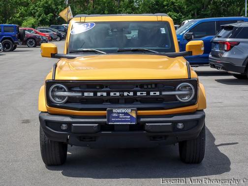 CYBER ORANGE MET TRI-COAT 2022 Ford Bronco Outer Banks