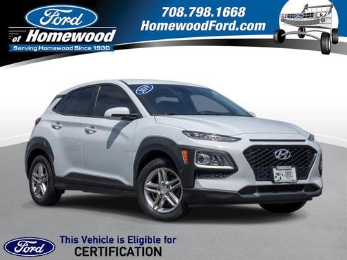 Chalk White 2019 Hyundai KONA SE