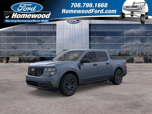 Azure Gray Metallic Tri-Coat 2026 Ford Maverick XLT