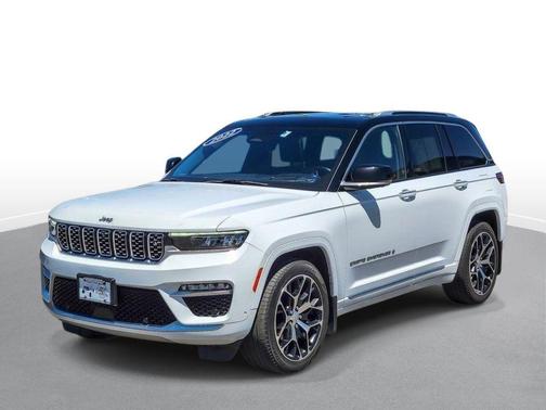 Bright White Clearcoat 2022 Jeep Grand Cherokee Summit