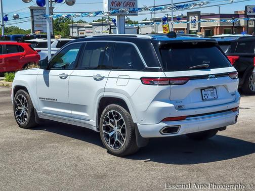 Bright White Clearcoat 2022 Jeep Grand Cherokee Summit