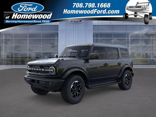 Shadow Black 2026 Ford Bronco Outer Banks