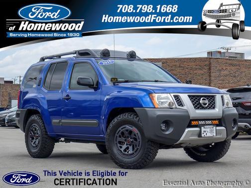 Metallic Blue 2015 Nissan Xterra PRO-4X