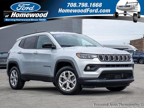 Silver Zynith Metallic Clearcoat 2024 Jeep Compass Latitude
