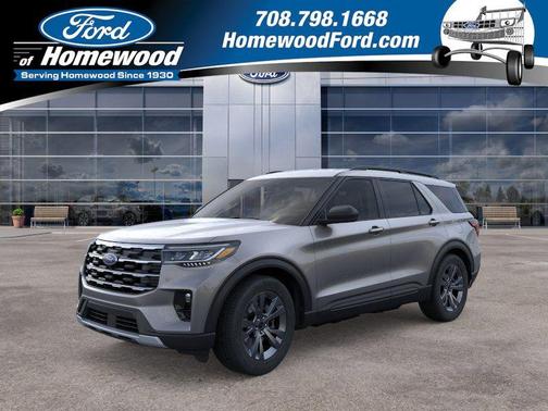 CARBONIZED GRAY METALLIC 2026 Ford Explorer Active w/200A Pkg