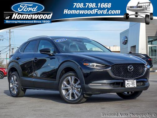 Jet Black Mica 2023 Mazda CX-30 2.5 S Preferred Package