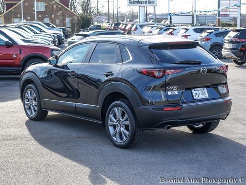 Jet Black Mica 2023 Mazda CX-30 2.5 S Preferred Package