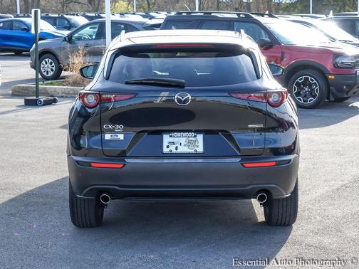 Jet Black Mica 2023 Mazda CX-30 2.5 S Preferred Package
