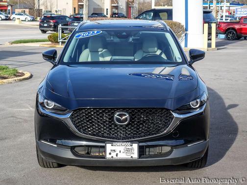 Jet Black Mica 2023 Mazda CX-30 2.5 S Preferred Package