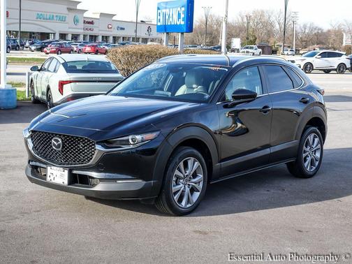 Jet Black Mica 2023 Mazda CX-30 2.5 S Preferred Package