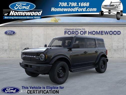 Shadow Black 2026 Ford Bronco Big Bend