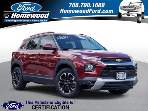 Crimson Metallic 2022 Chevrolet Trailblazer LT