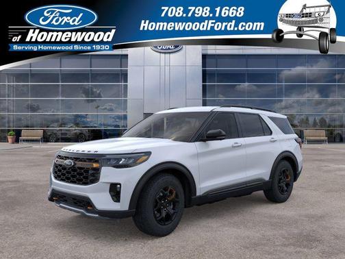 Space White Metallic 2026 Ford Explorer Tremor