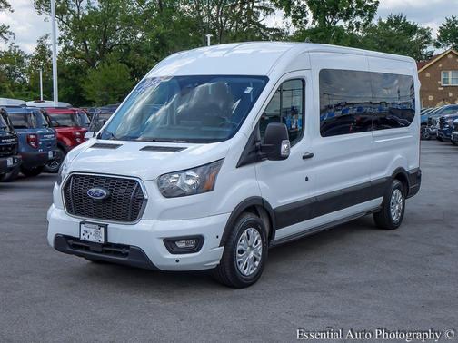 Oxford White 2024 Ford Transit-350 XLT