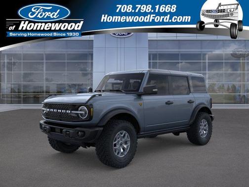 AZURE GRAY MET TRI-COAT 2025 Ford Bronco Badlands