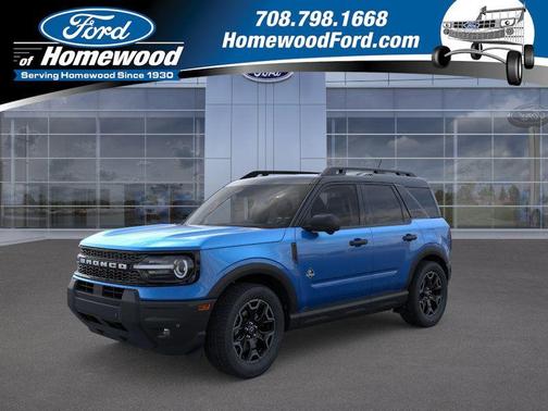 VELOCITY BLUE METALLIC 2026 Ford Bronco Sport Outer Banks