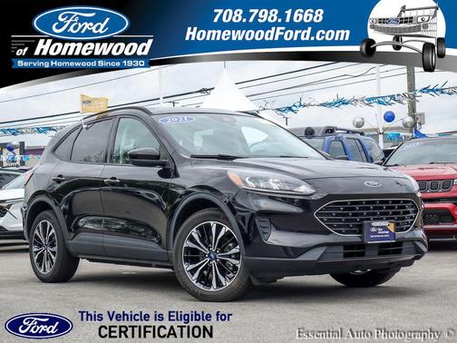 AGATE BLACK METALLIC 2021 Ford Escape SE
